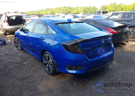 2017 Honda Civic Ex-L from USA, damaged, VIN 2HGFC1F76HH649337